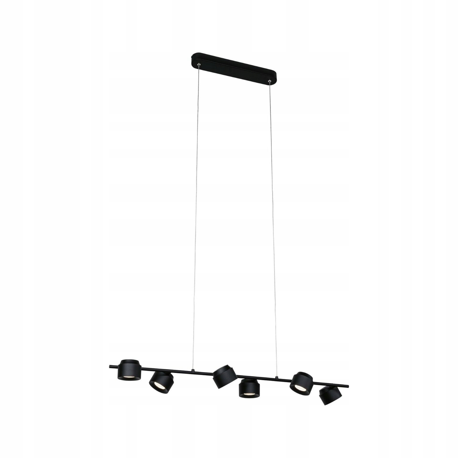 Paulmann Led závesné svítidlo Puric Pane 6x4,5W čierne, pevné