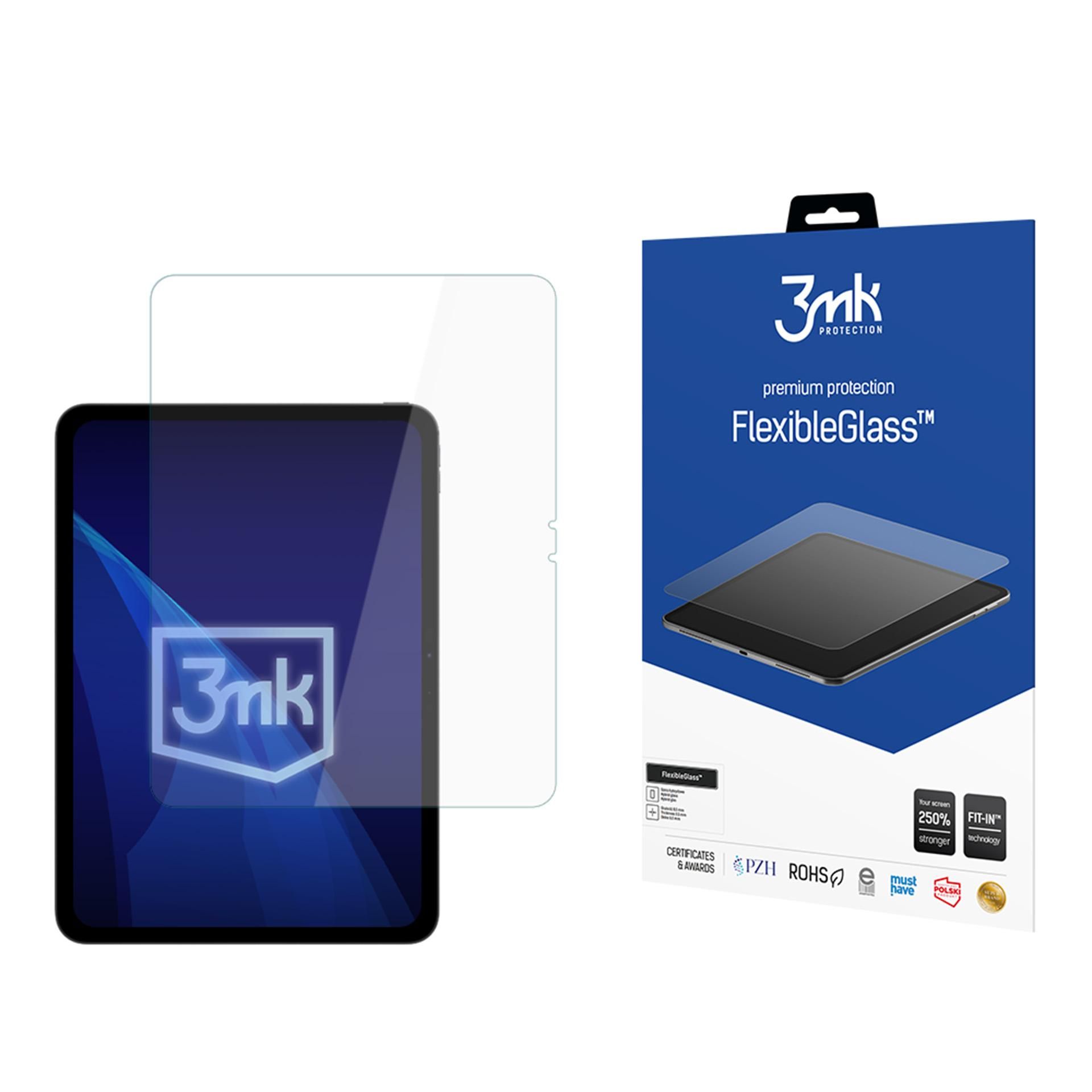 Szkło hybrydowe na ekran do Apple iPad Pro 13 (M5) 3mk FlexibleGlass