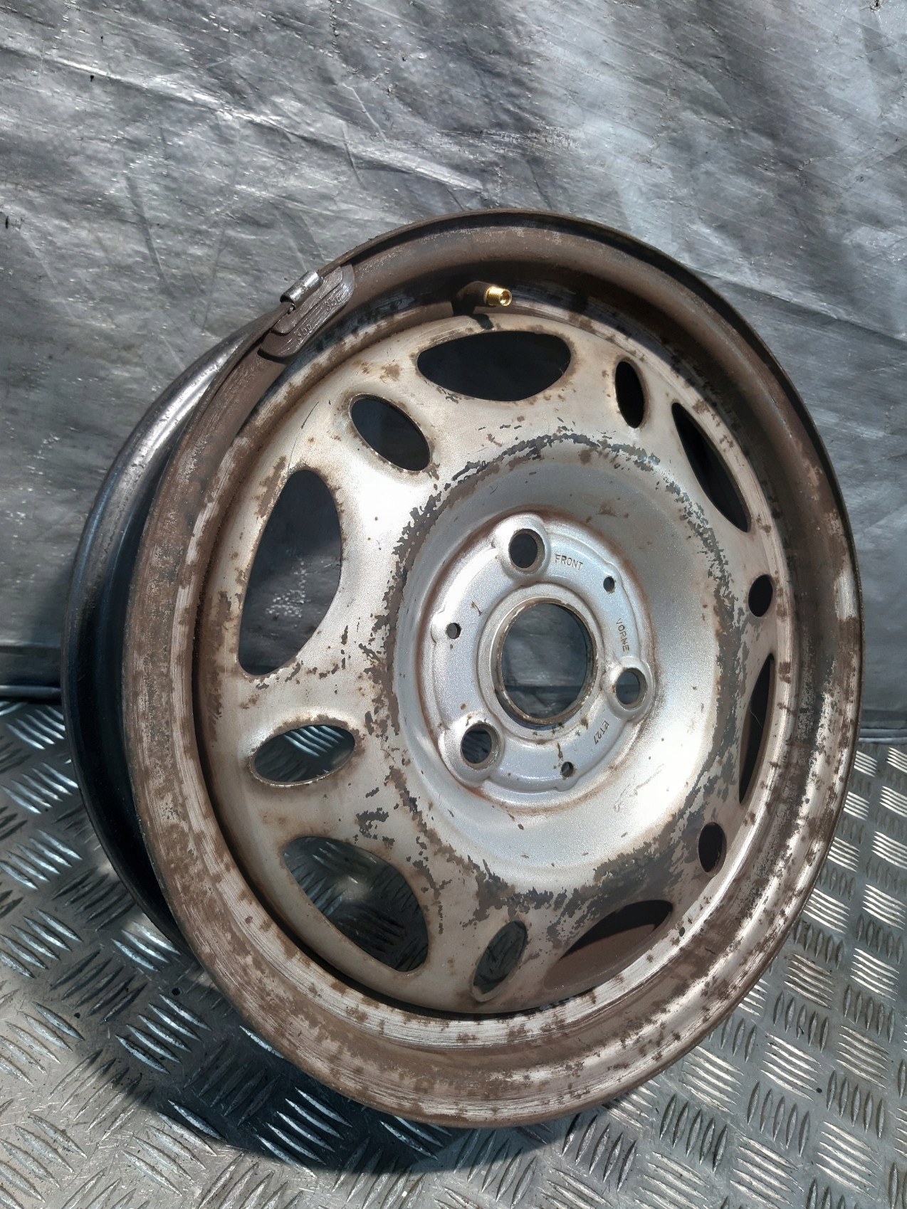 disk stalowa 1x smart R15 ET 27 4J 3x112