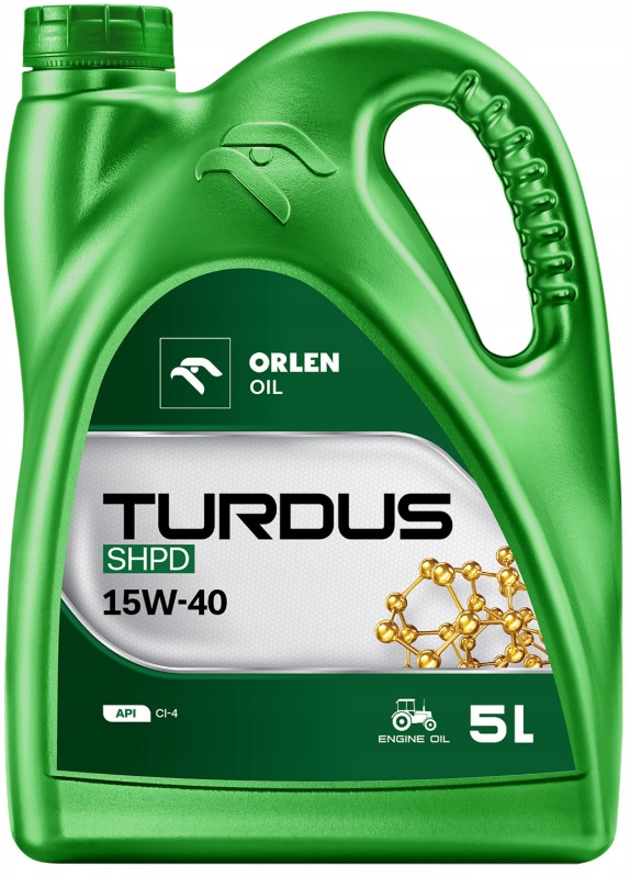 Olej Turdus 15W/40 Shpd 5L
