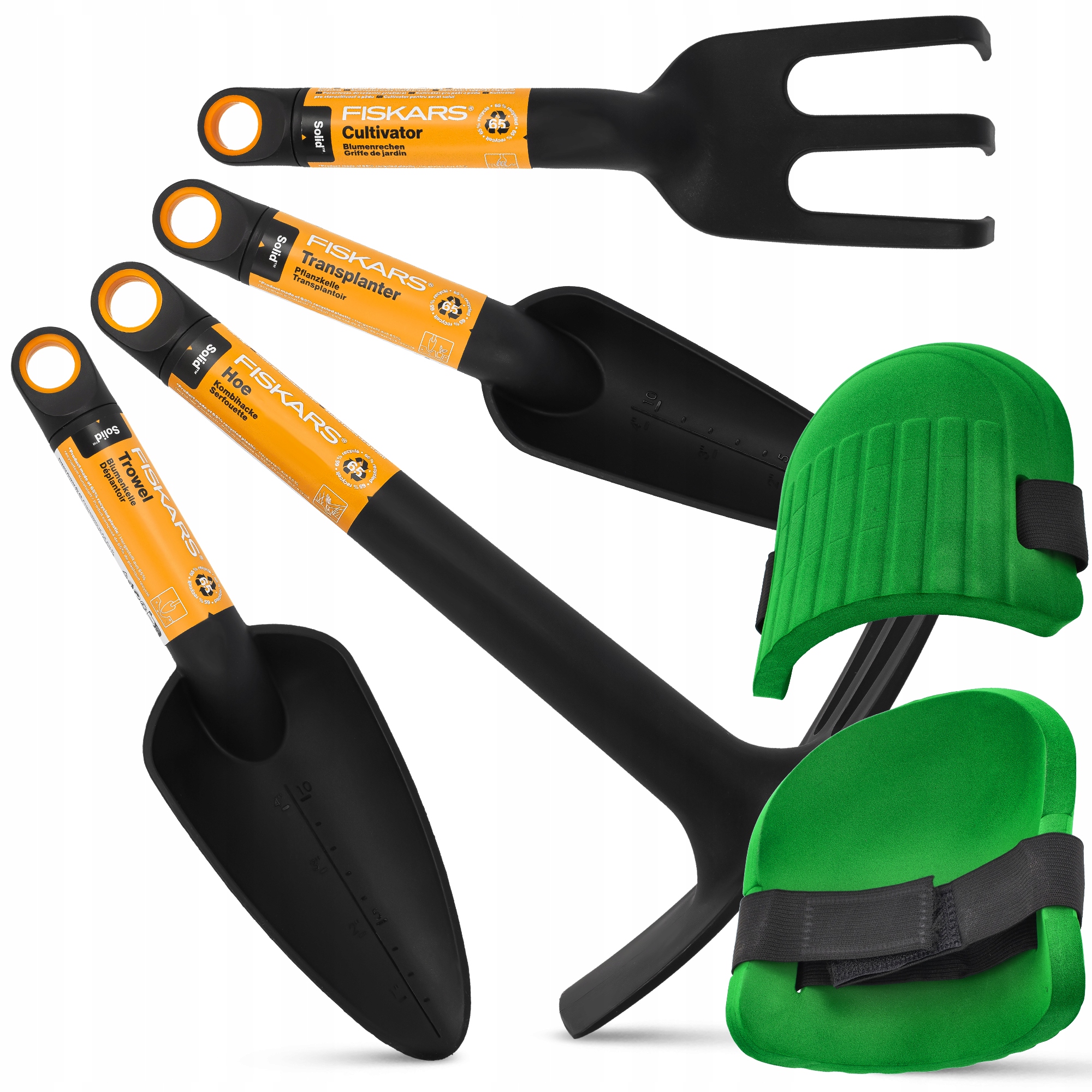 Lopatka Grabki Motyka Drápky Sada zahradních nástrojů 4ks Nákoleníky