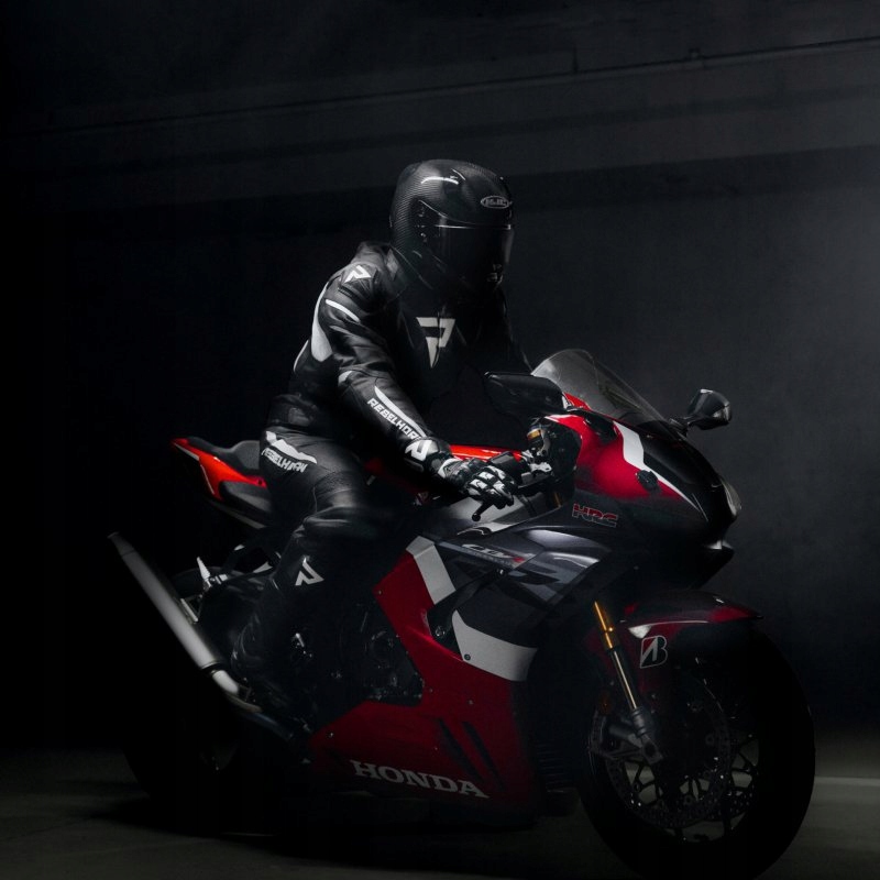 KURTKA SKÓRZANA REBELHORN FIGHTER BLACK 48 Rozmiar 48