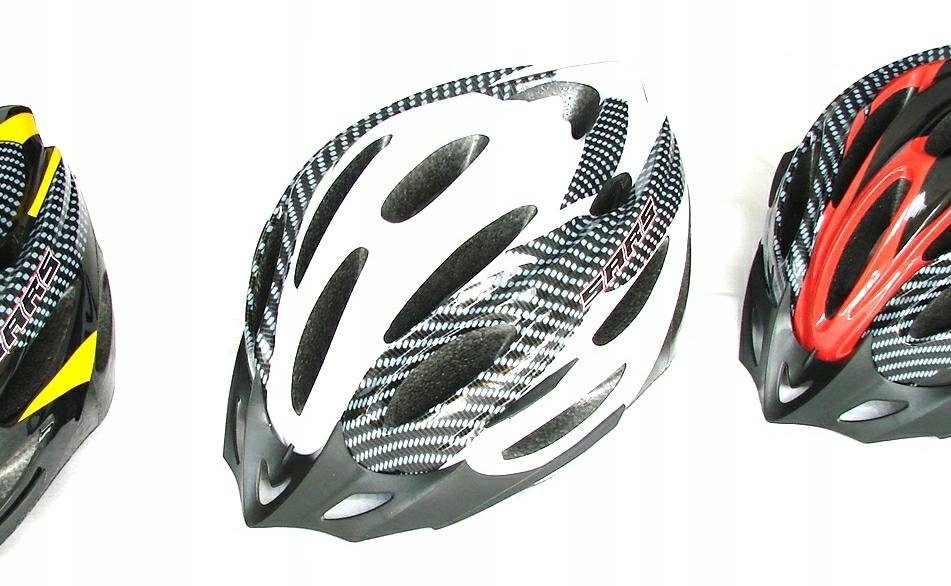 Lekki komfortowy Kask Mtb Sars czerwony M 53-57 cm