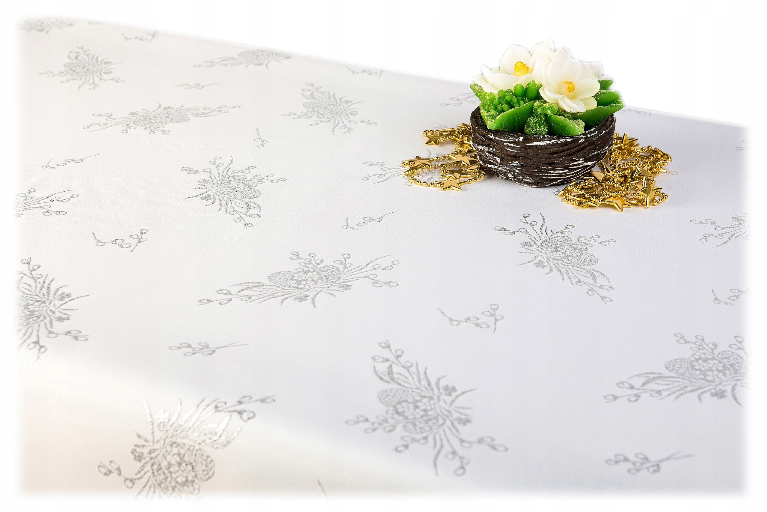 

Plamoodporny obrus Wielkanoc 170x290 Sr Gałązka