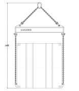 TRAWERS kontener morski 40'/40'HC 30,5T ATEST łańc Marka ŁUCZKO