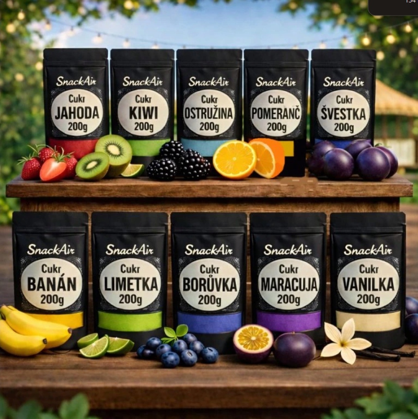 Levně Cukr na vatu 10x 200g Maxi výhodný balíček