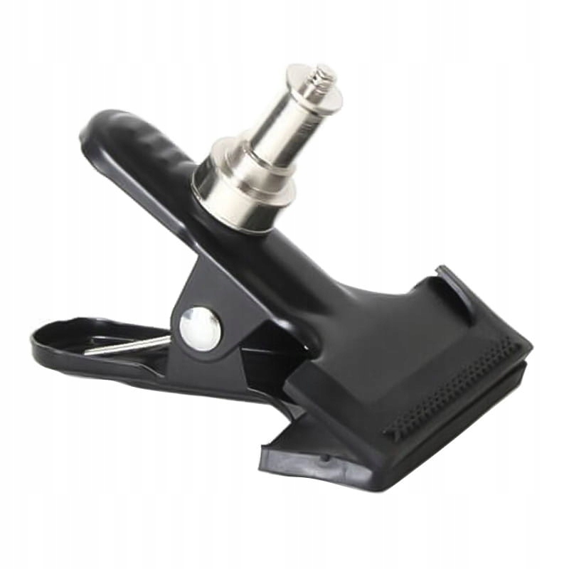 METALOWY KLIPS ŻABKA Z TRZPIENIEM 16MM + GWINT 1/4