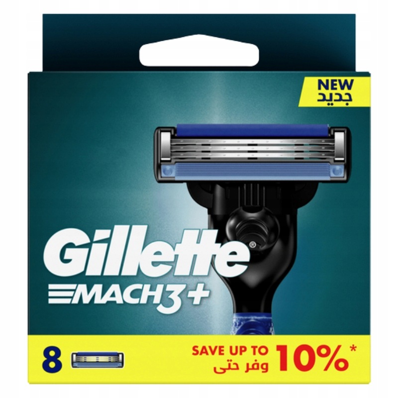Gillette Mach 3+ holicí nůžky 8 kusů