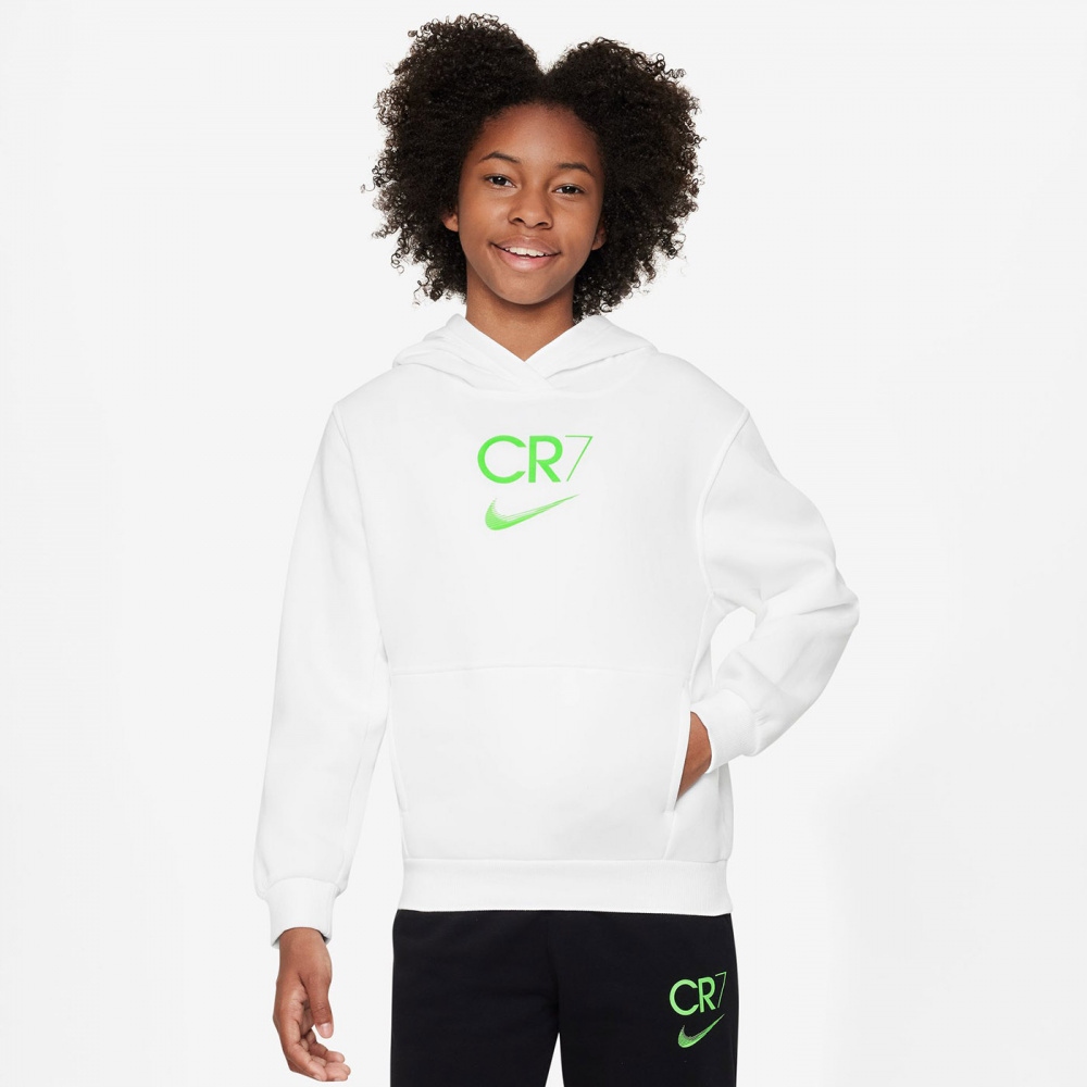 M Bluza Nike Academy CR7 Club Fleece FN8420-100 biały M
