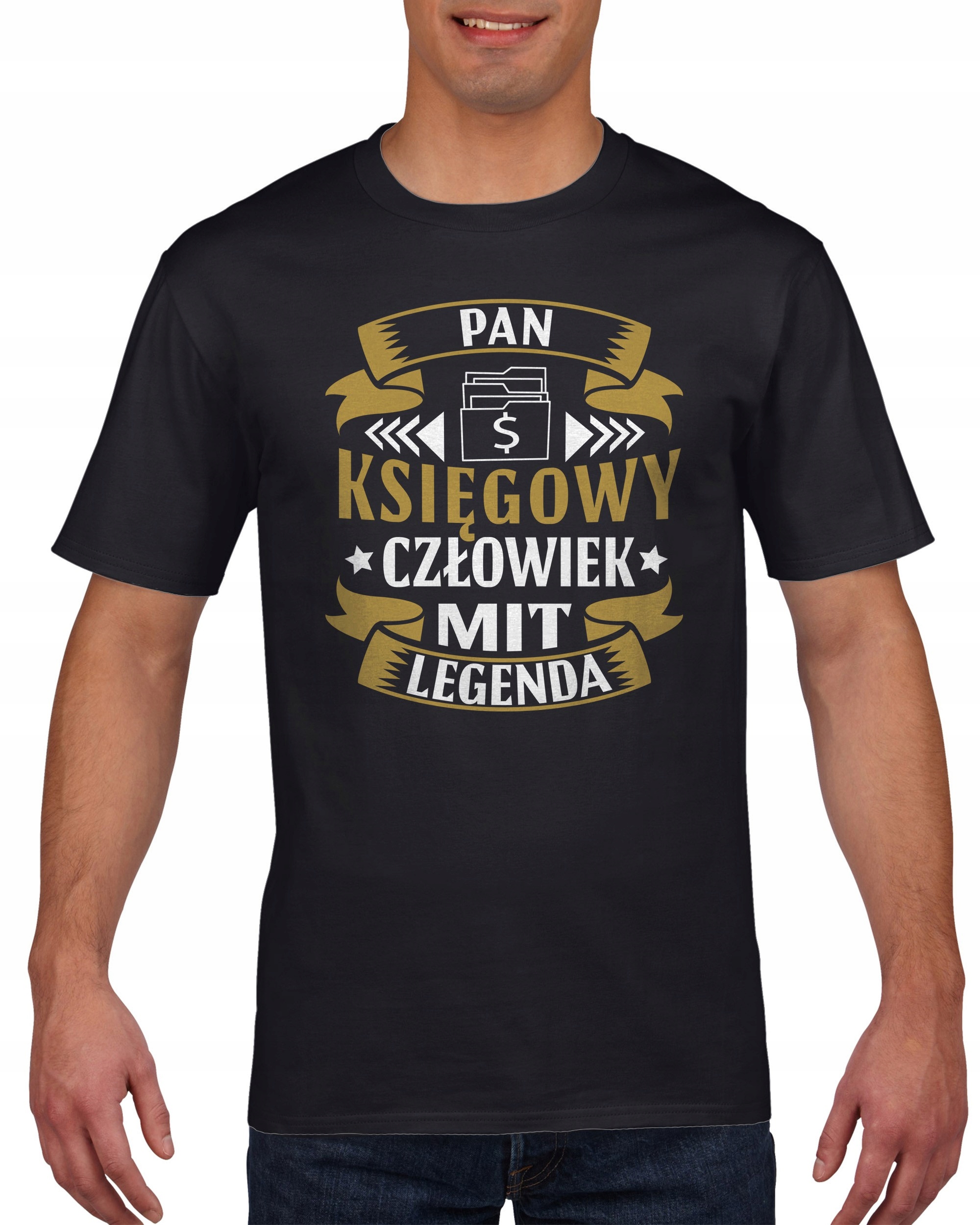 

Koszulka meska Ksiegowy Czlowiek Mit Legenda M
