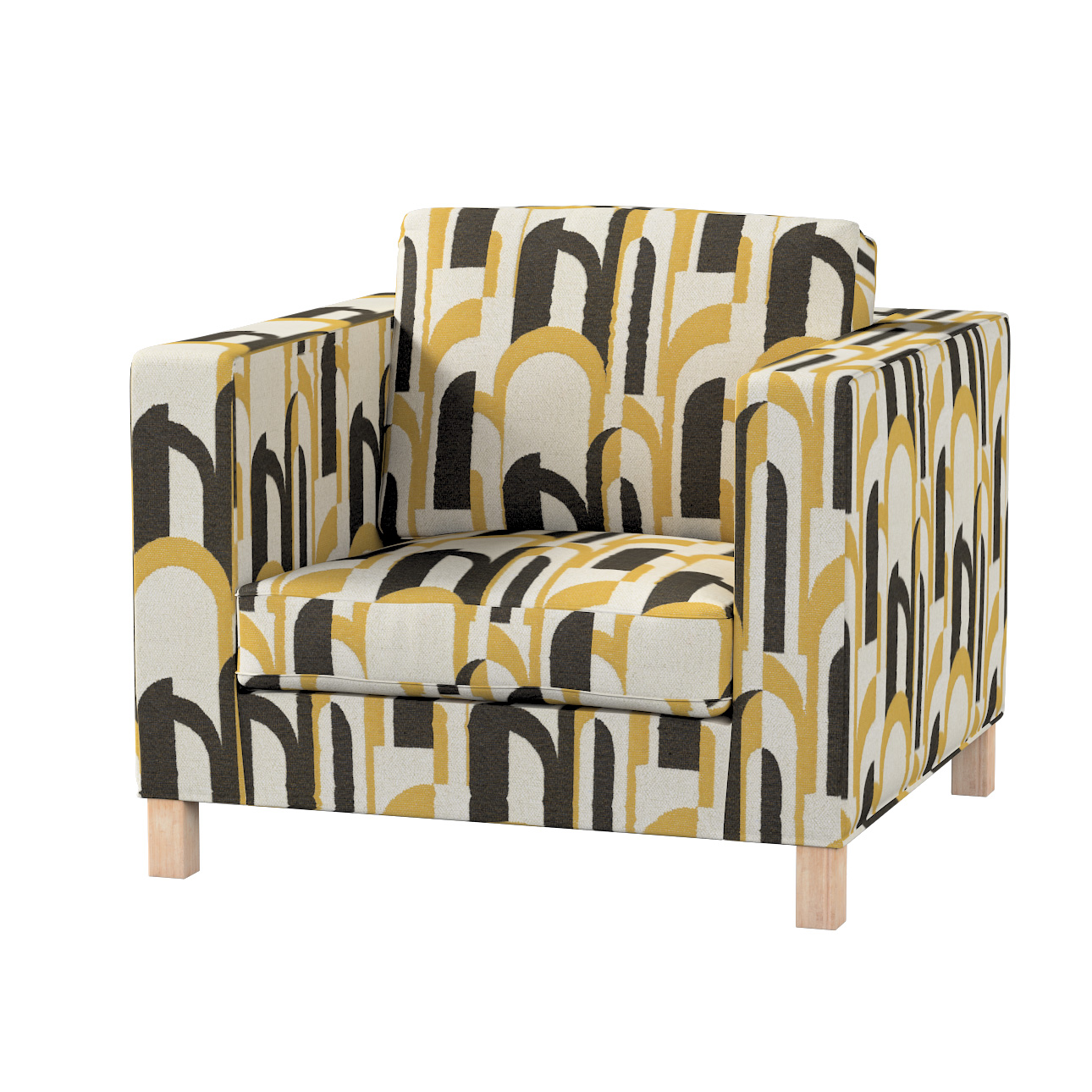 Poťah na kreslo Karlanda Ikea, oranžový