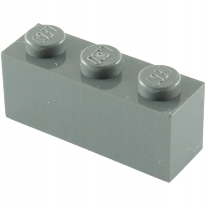 

07210 Lego 3622 4211104 brick 1x3 c.szary Dbg 1szt