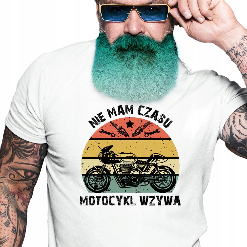 

Vintage Nie mam czasu Motocykl Wzywa Koszulka L