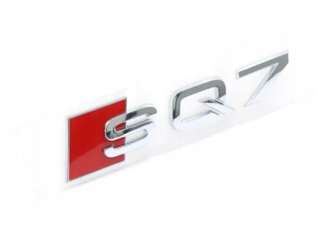 ЕМБЛЕМА ЗНАЧОК ЛОГОТИП ЗАД. AUDI Q7 ХРОМ ЯК