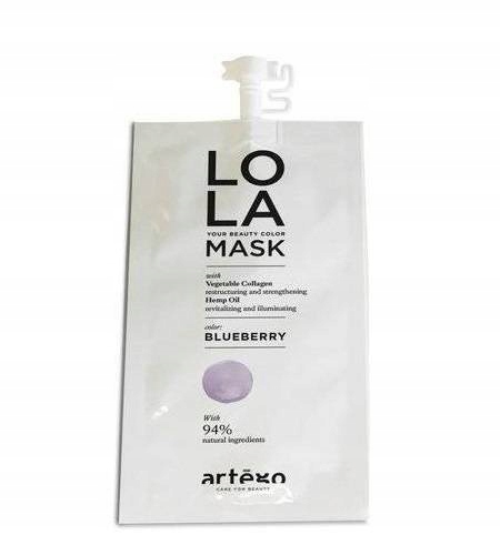ARTEGO LOLA Your Beauty Color Mask Blueberry 20ml Pojemność 20 ml
