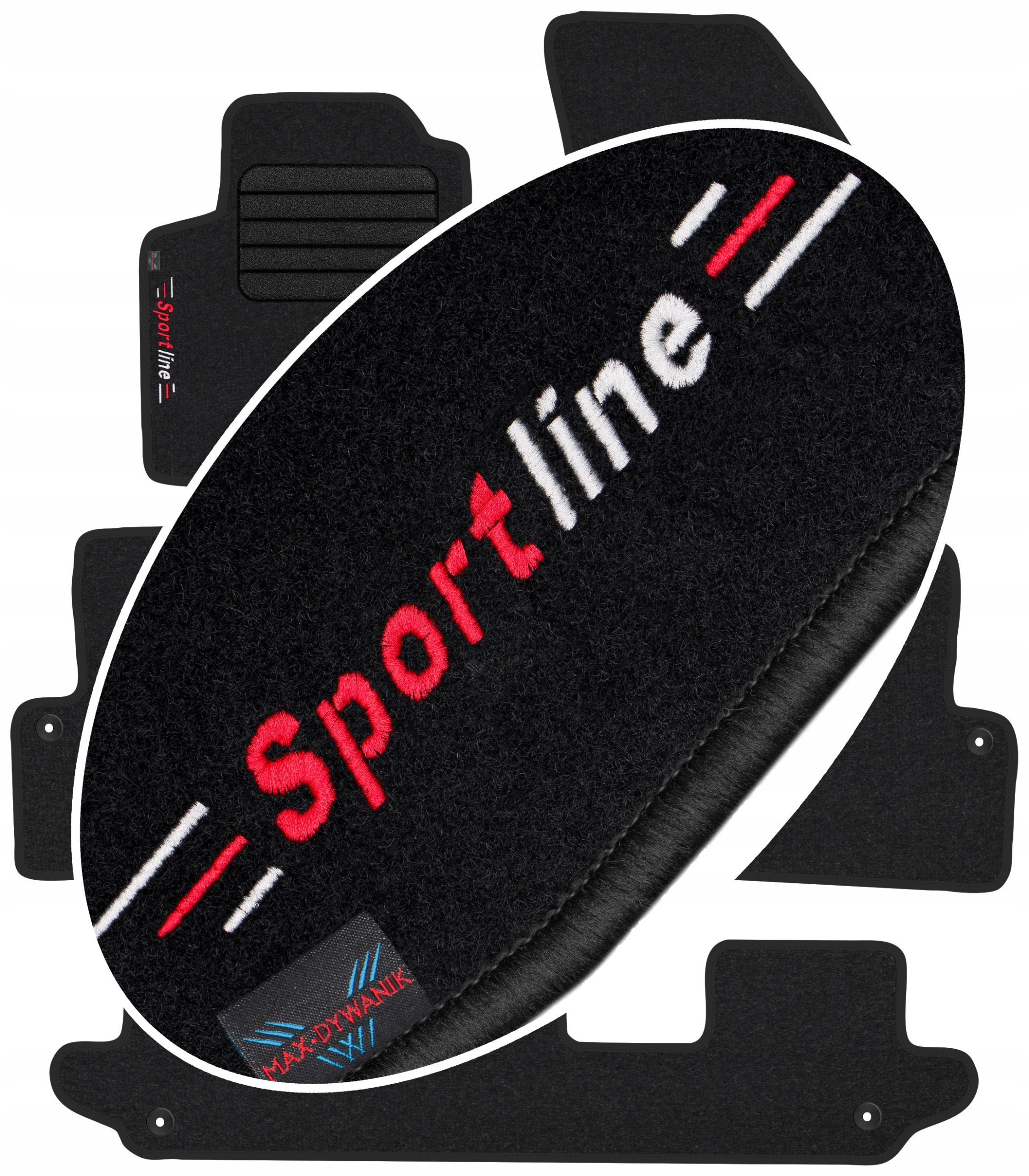 Volvo XC90 I 7os 2003-2014 Koberce do auta