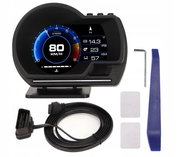 OBD2 GPS WYSWIETLACZ PRZEZIERNY HUD AP-6 Producent części Inny