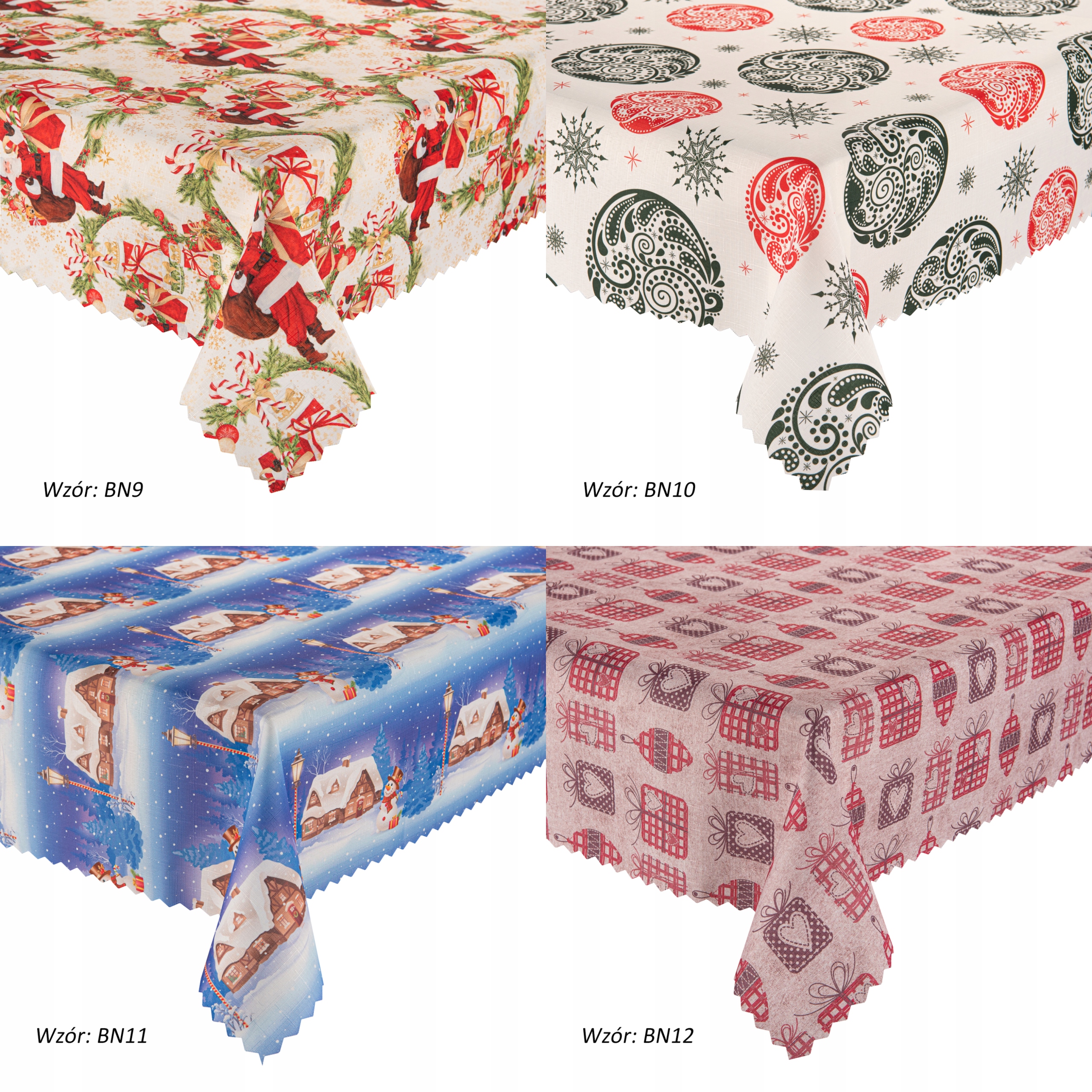 OBRUS NA ŚWIĘTA ŚWIĄTECZNY WIGILIA 120x160 POLSKI Marka inna