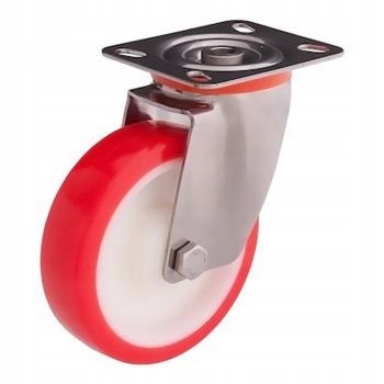 Wiko Kolečka Kolečko Rolka Otočná Rolka 125 mm 230 kg Nerezová