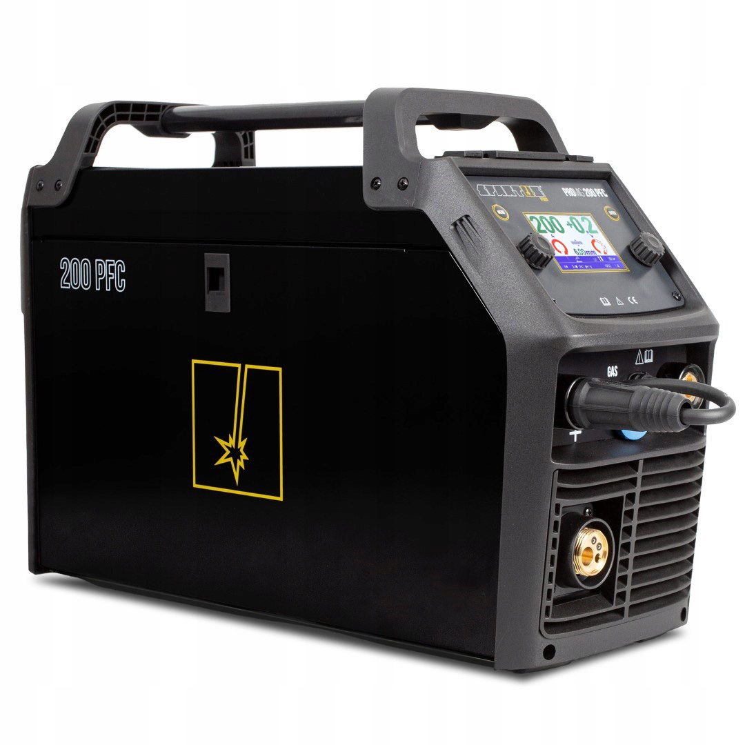 SPAWARKA MIGOMAT SPARTUS PRO MIG 200 PFC MAG MMA TIG 230V 200A SYNERGIA 3W1 Kod producenta PROMIG200PFC-PAK-15R-3