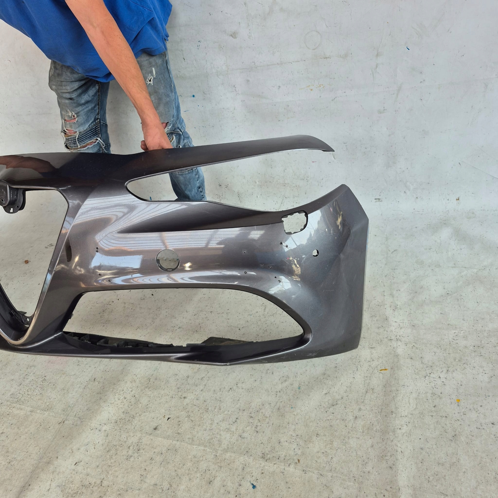 ALFA ROMEO GIULIA 16-22 bumper front front SPR PDC + cover