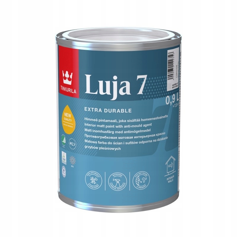 

Farba Tikkurila Luja Mat Łazienka Kuchnia 0,9L C