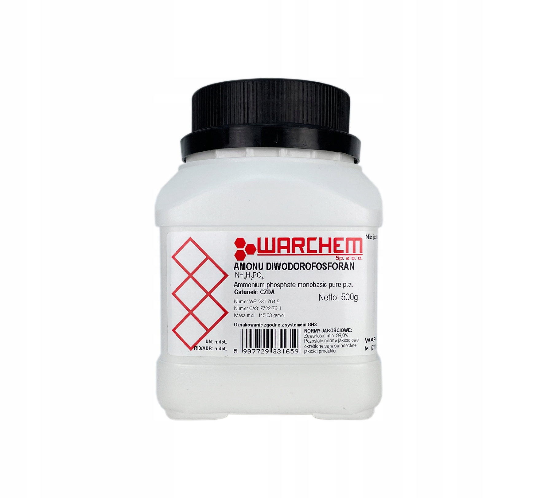 

Diwodorofosforan Amonu Czda 500g