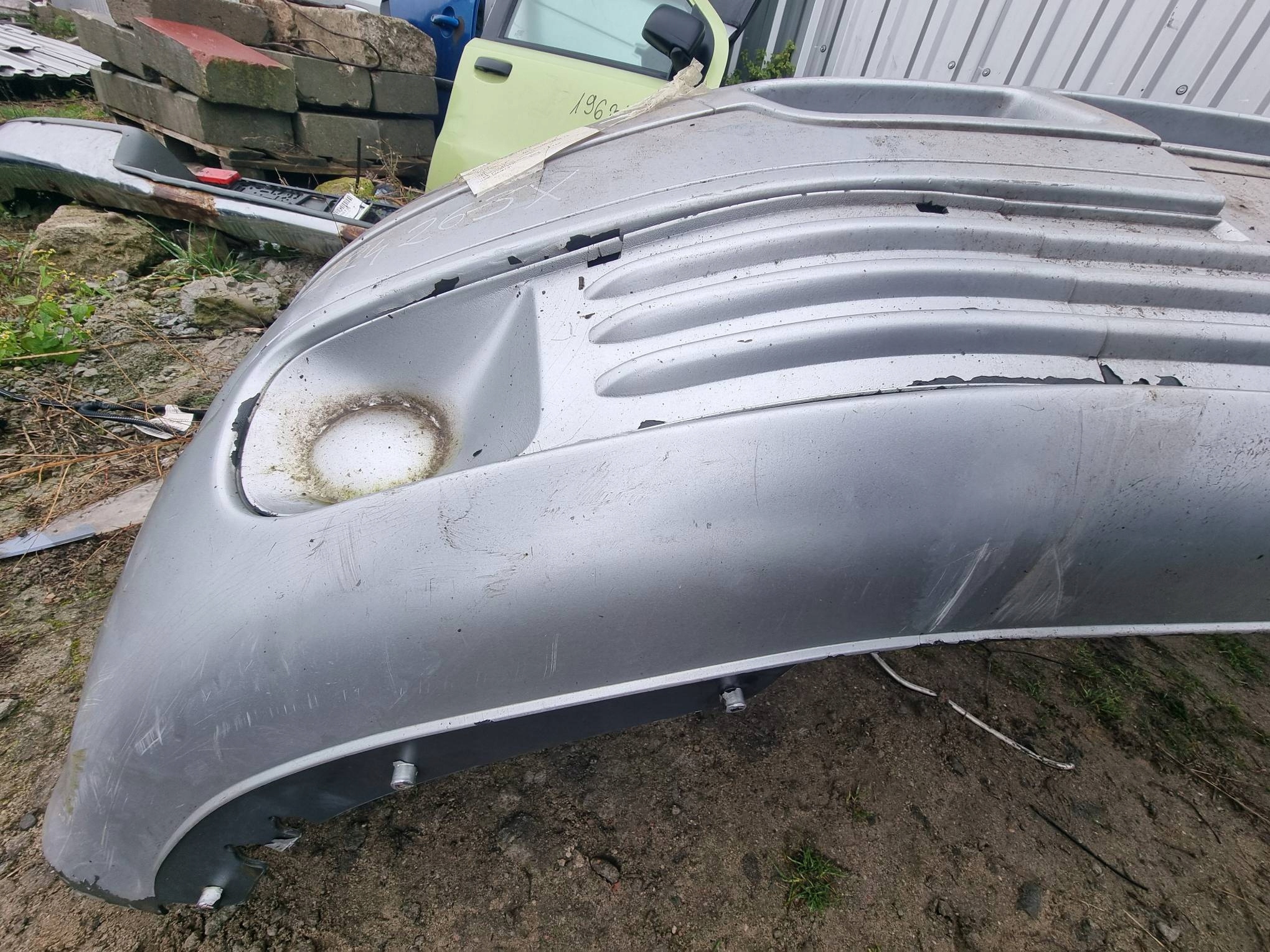 bumper front LA7W VOLKSWAGEN TRANSPORTER T5 CARAVELLE