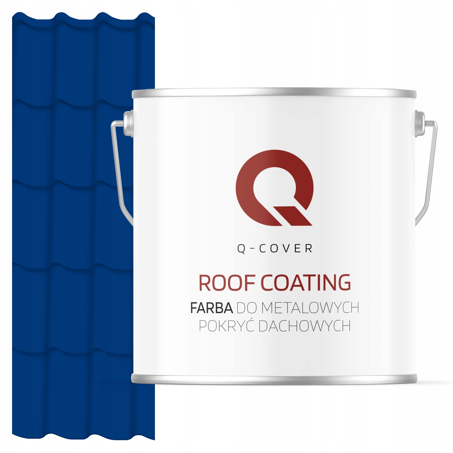 Farba Na Kovové Strechy Plechov Modrá Ultramarínová Ral 5002 5 L Polomatná