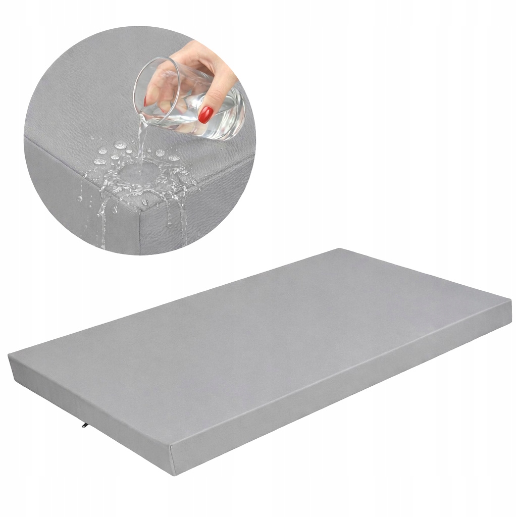 Polštář na zahradní nábytek z palet Voděodolný Matrace 120x80x8 Ocelový