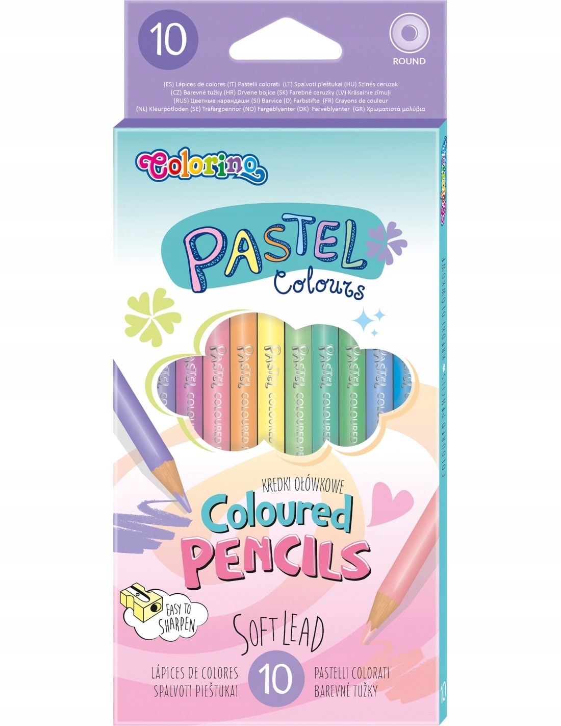 

Kredki ołówkowe Pastel Colorino