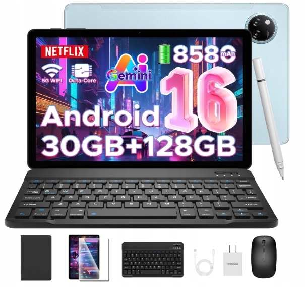 Tablet Doogee A9 Pro+ Vip Edition 11“ Android 16 6+24GB/128GB Akcesoria