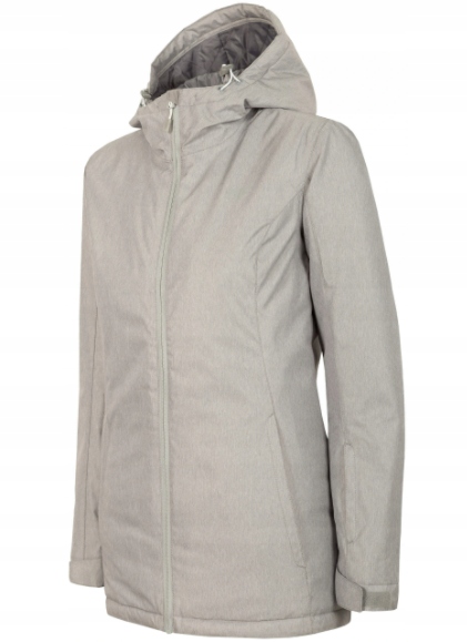 4F dámská prošívaná bunda s kapucí H4Z18-KUDN002, velikost Xs