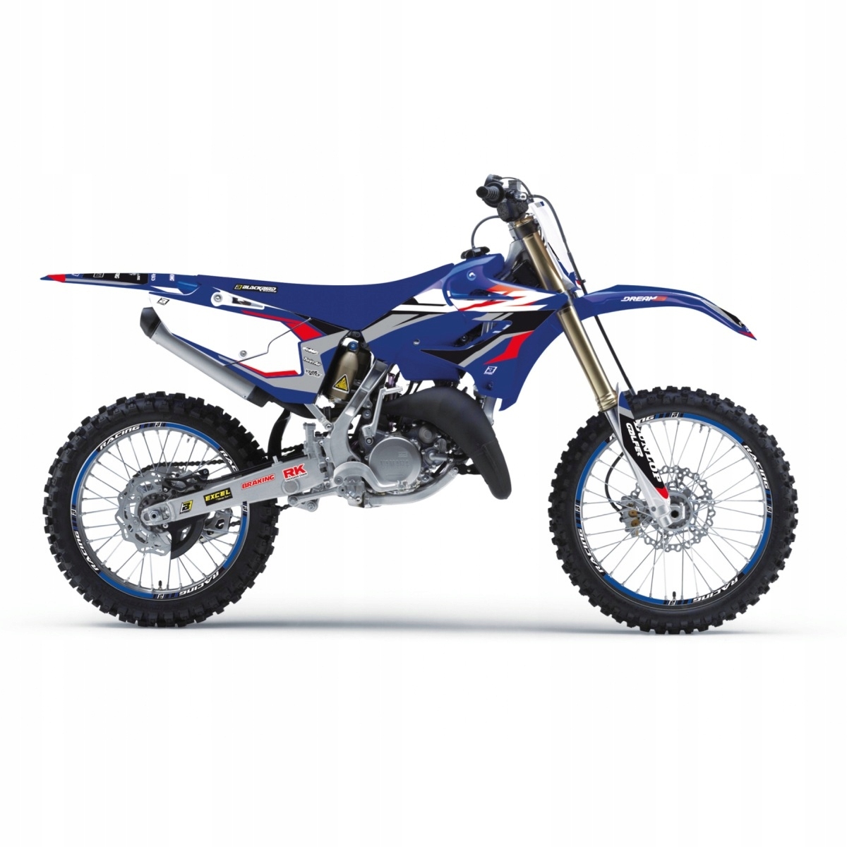Blackbird Sada Nálepiek (oklein) Yamaha Yz 125/250 '15-'21 Dream 5 Farieb