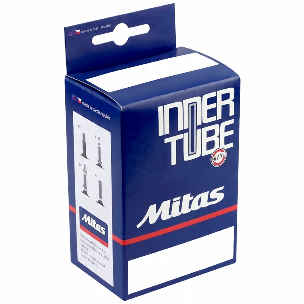 

Dętka rowerowa Mitas 27.5x1.75-2.45 auto AV40