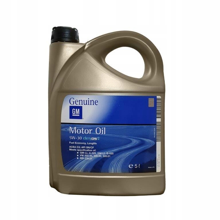 

Gm Motor Oil 5W30 C3 5L