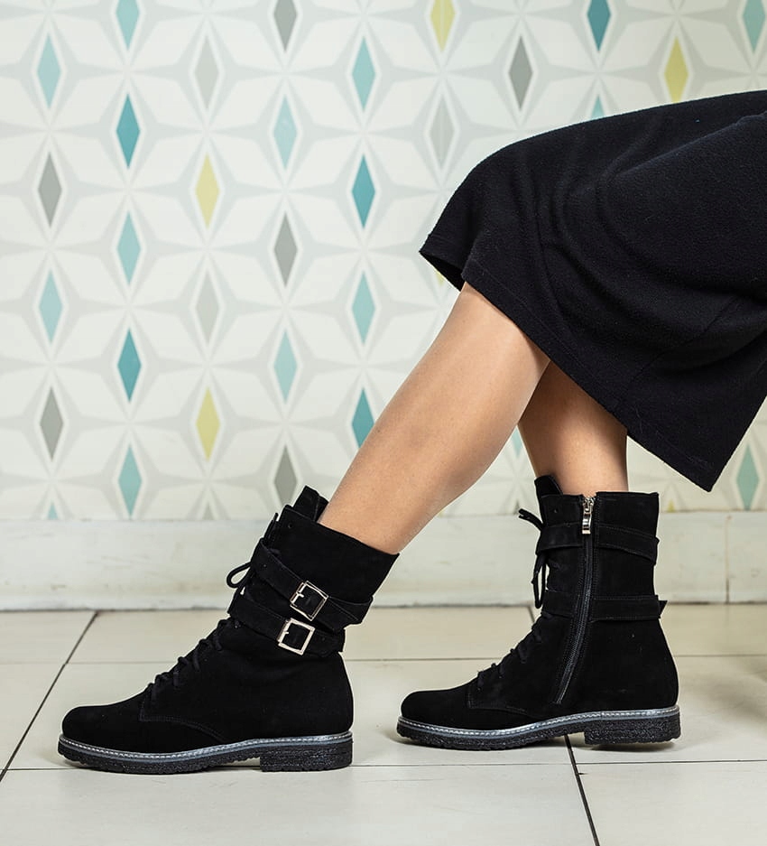 Dámské kotníkové boty Higo 1831 Černá 36