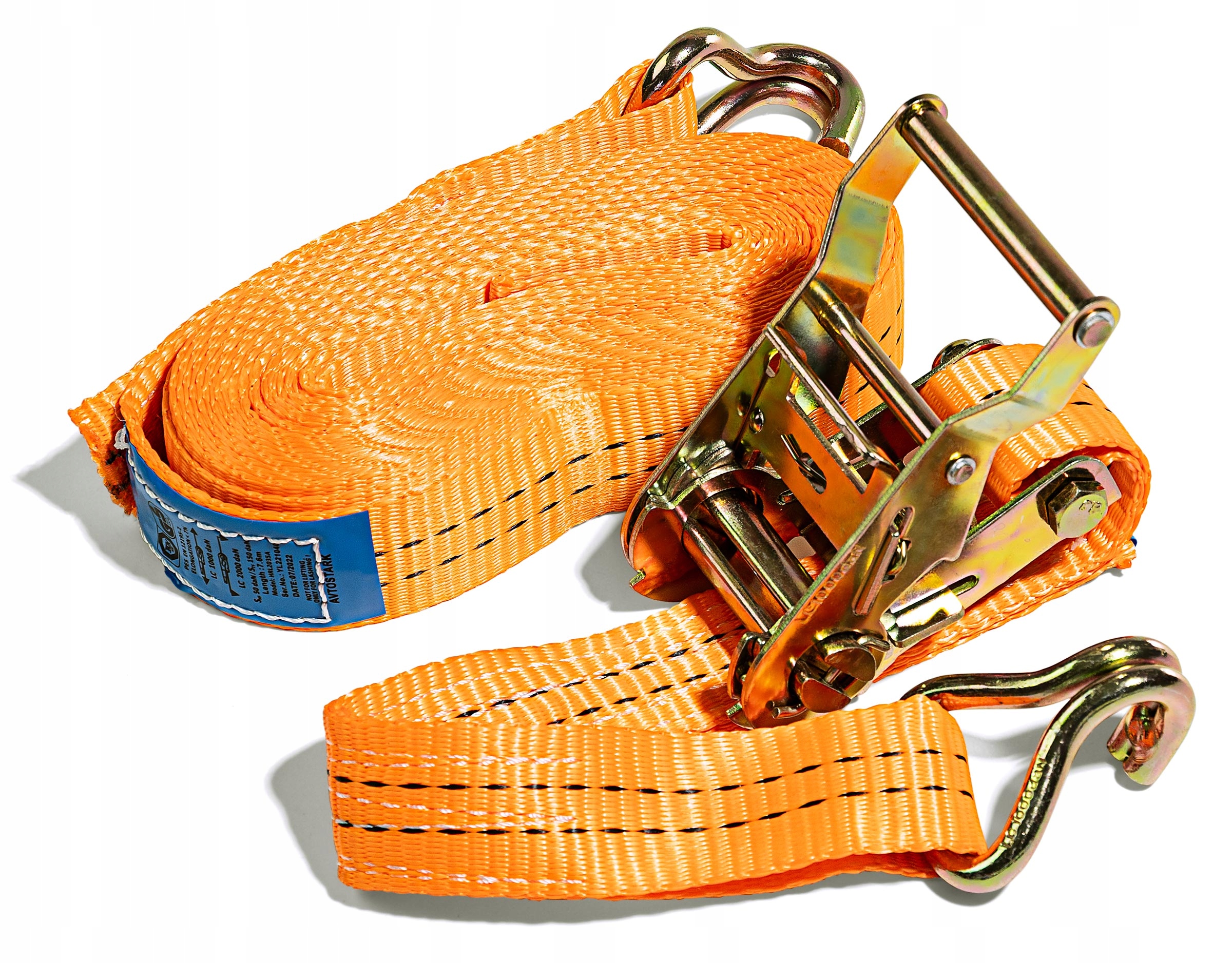 Pas transportowy z napinaczem 8m 2T pasy transportowe Tuv Gs hartowana stal