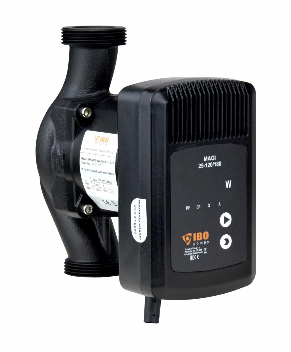 Magi H 25-120/180 Energeticky Úsporná Obehová Pumpa Ibo