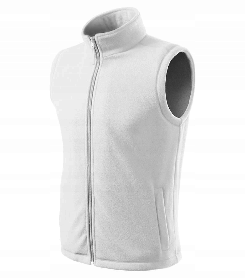 

Kamizelka unisex Polar, 11 kolorów, biały, r.XL