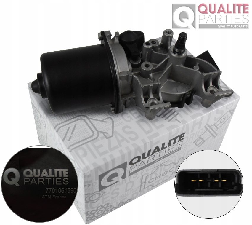 7701061590 - ДВИГАТЕЛЬ СТЕКЛООЧИСТИТЕЛЯ ПЕРЕДНИЙ RENAULT CLIO III 3 05-