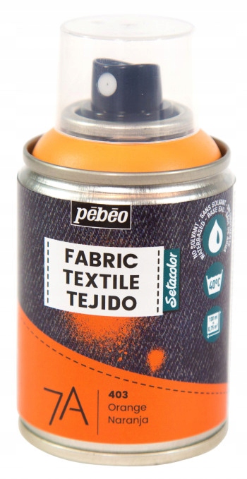 7A Spray Farba Do Tkanin 100ML Orange