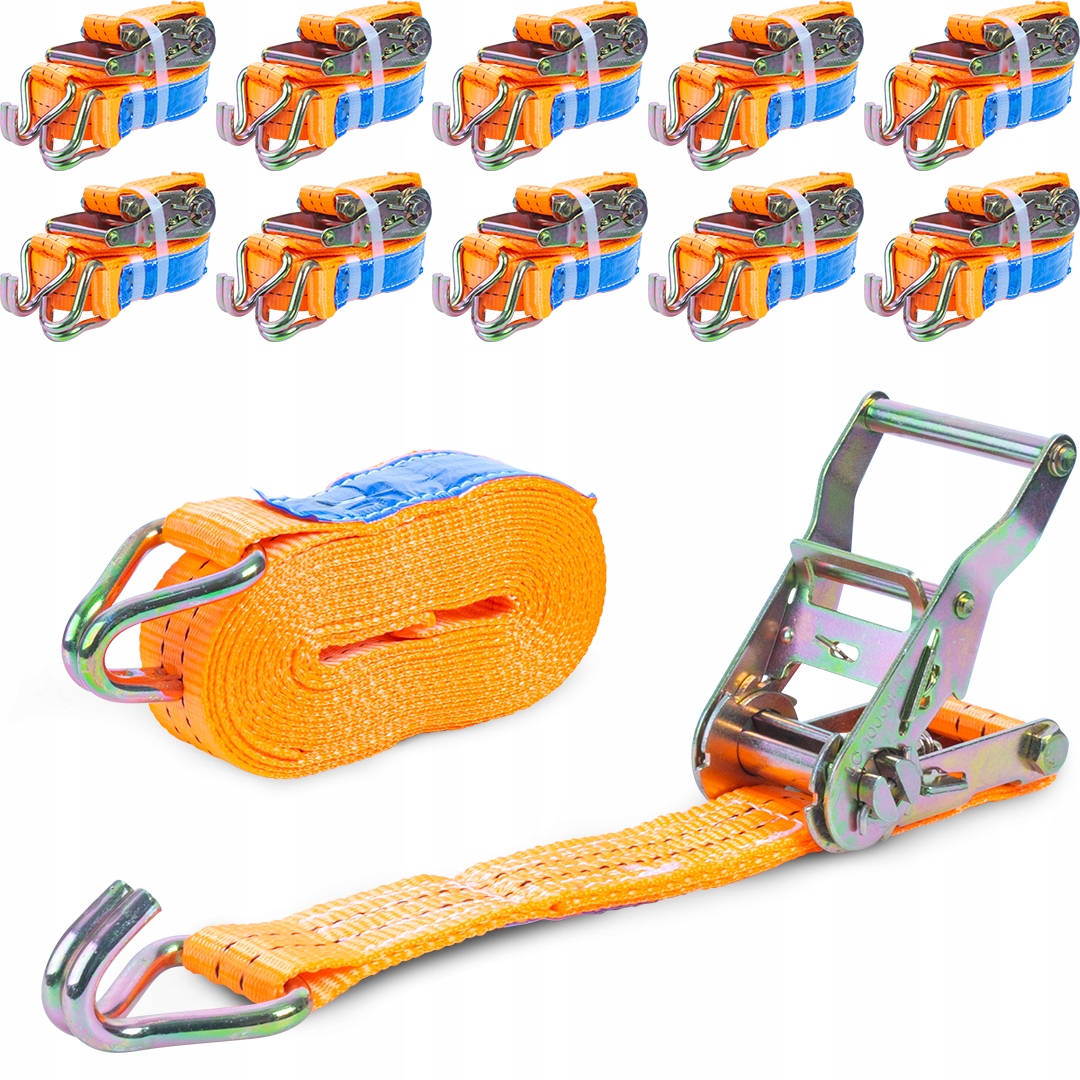 

10x pasy transportowe do przyczepy 6M/35mm/2T