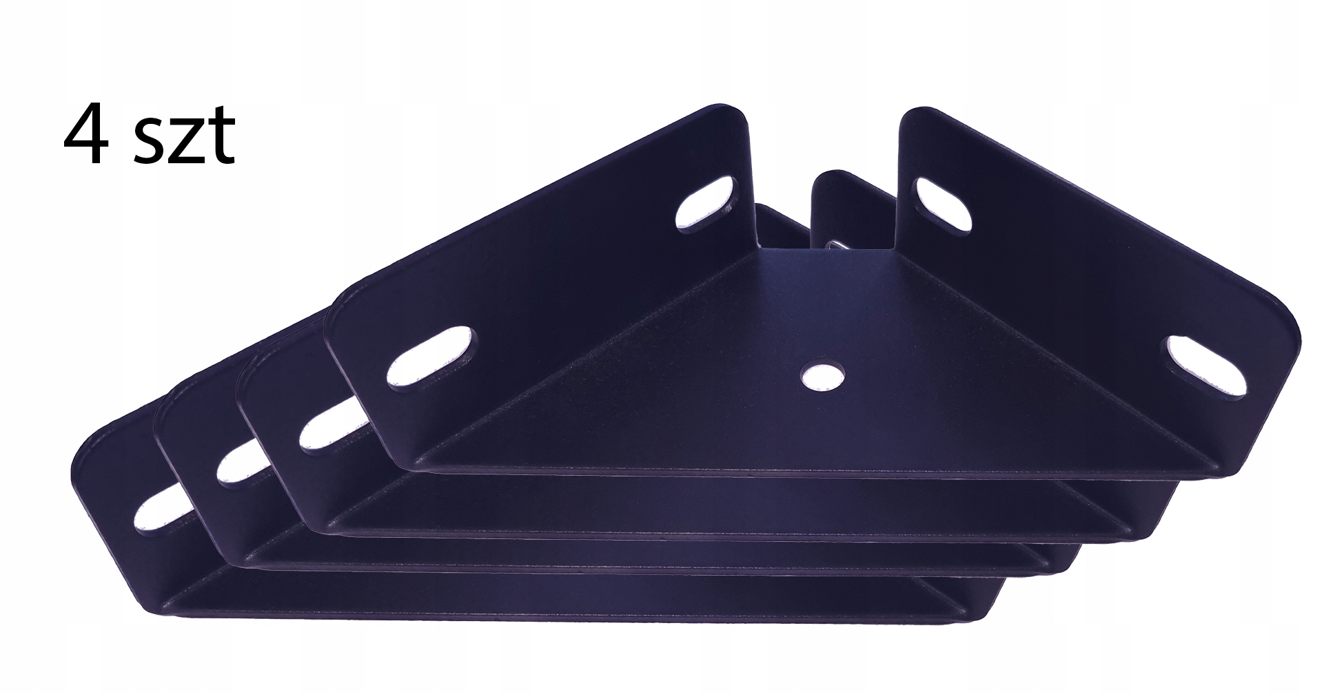 Narożniki metalowe łóżka wspornik pod stelaż 4 szt