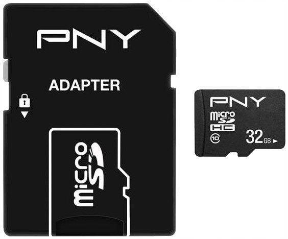 Karta pamięci 32GB PNY micro-SDHC mikro CLASS10+SD EAN (GTIN) 3536403379162