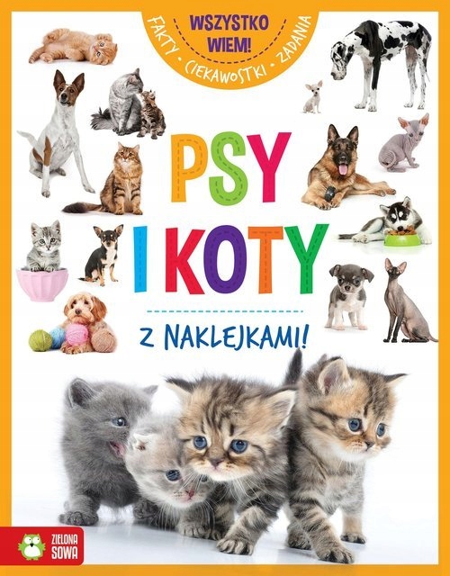 

Wszystko wiem! Psy i koty z naklejkami