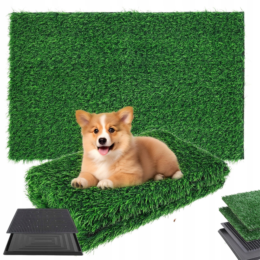 Levně Záchody S Trávou Pro Psy S Odvodňovacími Otvory 76*51 CM Jsou Odolné A Pevné