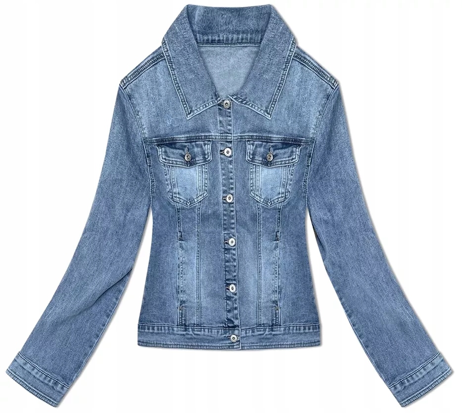 Džínová Bunda DL2245L Modrá 48