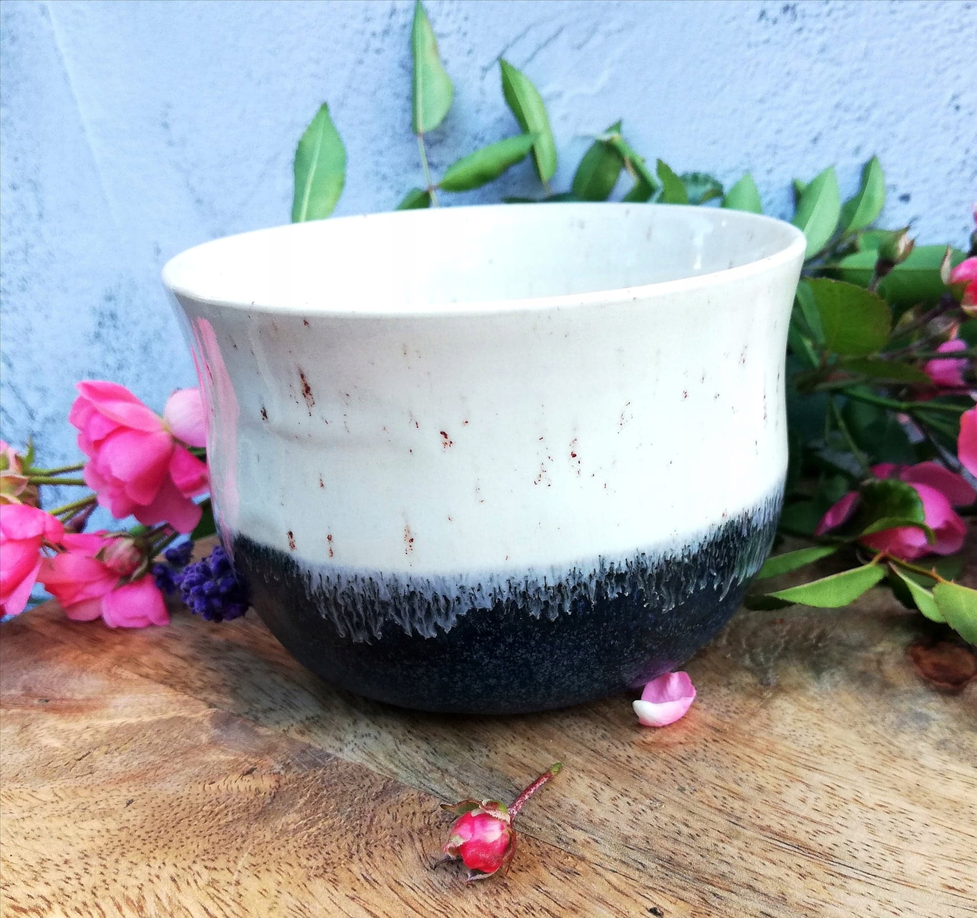 Ceramiczny hrnek Čarka kameninový šálek Červený Jutový Sáček gaia