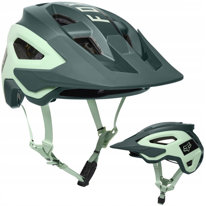 Cyklistická přilba Fox SpeedFrame Pro Mips Blocked Sea L 59-63 cm